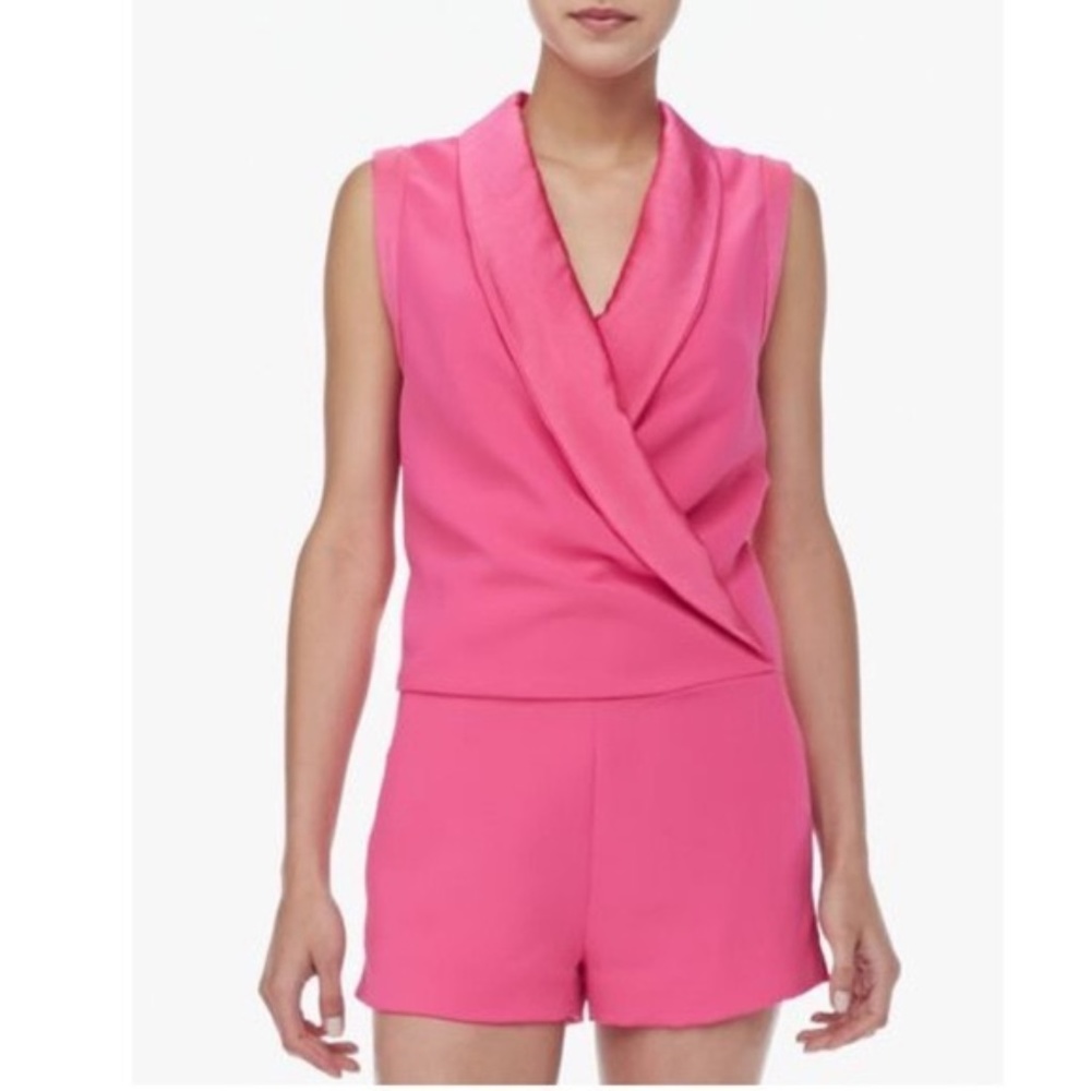 L'Agence Sleeveless Mid-Rise Romper NWT $395